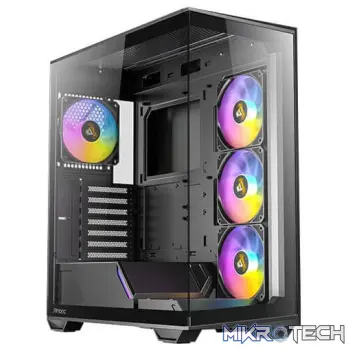 Antec C3 ARGB ATX | Micro-ATX | ITX ARGB Mid-Tower Gaming Chassis - Black