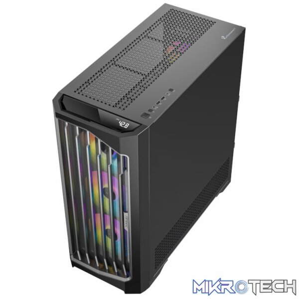 Antec Performance FT1 E-ATX |ATX |M-ATX | ITX ARGB Full-Tower Gaming Chassis - Black - Image 15