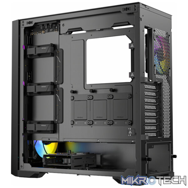 Antec Performance FT1 E-ATX |ATX |M-ATX | ITX ARGB Full-Tower Gaming Chassis - Black - Image 10