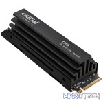 Crucial T705 1TB M.2 NVMe Gen5 with Heatsink NAND SSD - Image 2