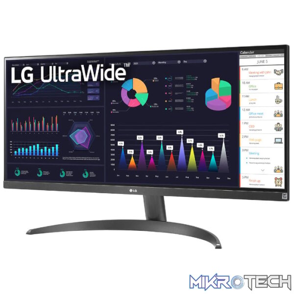 LG 29" IPS Panel Ultra-wide Monitor - 75Hz - Image 2