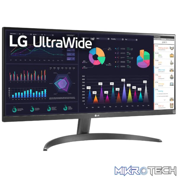 LG 29" IPS Panel Ultra-wide Monitor - 75Hz - Image 3