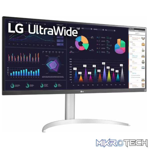 LG 34" IPS Panel Ultra-wide Monitor - 75Hz - Image 3