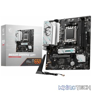 MSI B650M GAMING WIFI AMD AM5 mATX Gaming Motherboard