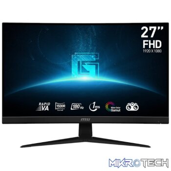 MSI G27C4 E3 27" Gaming Monitor 1920 x 1080 (FHD) VA 170Hz FreeSync Premium HDMI Displayport Tilt Black
