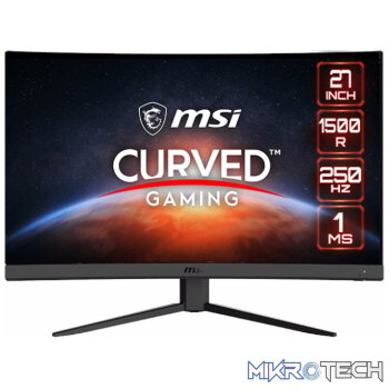 MSI G27C4X 27" Curved Gaming Monitor 1920 x1080 (FHD) VA 1ms 250Hz
