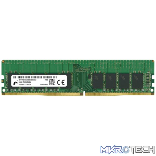 Micron MTA18ASF4G72AZ-3G2F1R 32GB 3200MHz DDR4 ECC CL22 UDIMM Memory Micron MTA18ASF4G72AZ-3G2F1R 32GB 3200MHz DDR4 ECC CL22 UDIMM Memory