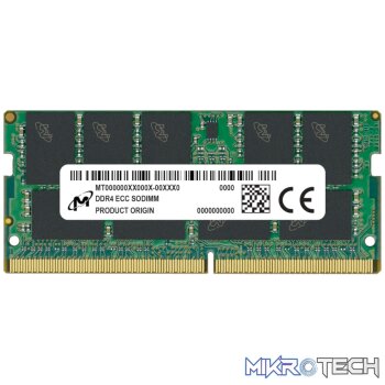 Micron MTA9ASF1G72HZ-3G2R1R 8GB 3200MHz DDR4 ECC CL22 SODIMM Memory