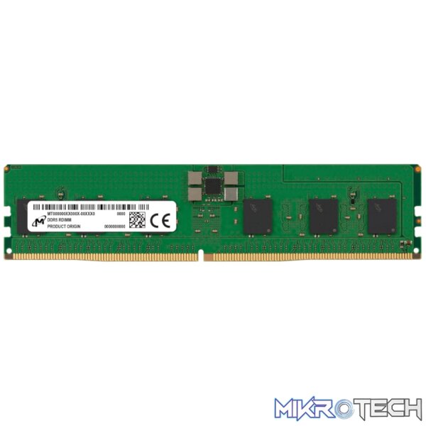 Micron MTC20F208XS1RC48BB1R 48GB 4800MHz DDR5 RDIMM Memory Micron MTC20F208XS1RC48BB1R 48GB 4800MHz DDR5 RDIMM Memory
