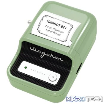Niimbot B21 Portable Thermal Label Printer - Green