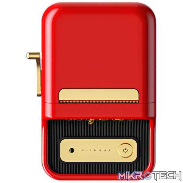 Niimbot B21 Portable Thermal Label Printer - Red - Image 2