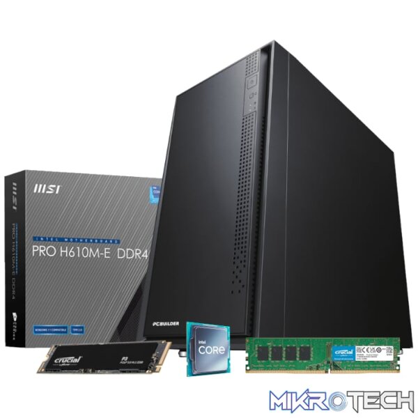 PCBuilder Intel i5-12400 HOME MASTER Windows 11 Desktop PC PCBuilder Intel i5-12400 HOME MASTER Windows 11 Desktop PC