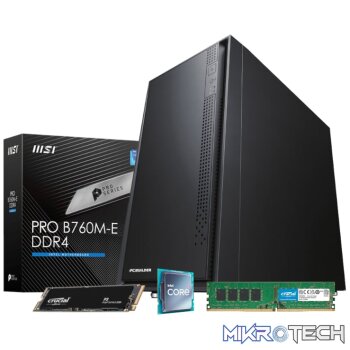 PCBuilder Intel i7-12700 HOME MASTER Windows 11 Desktop PC