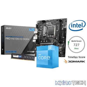 PCBuilder Intel Core i3-12100 LEVEL UP Core Upgrade Kit
