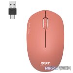 Port Connect MOUSE COLLECTION II WIRELESS Terracota