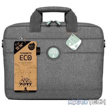 Port Designs Yosemite 15.6" Toploading Case ECO GY