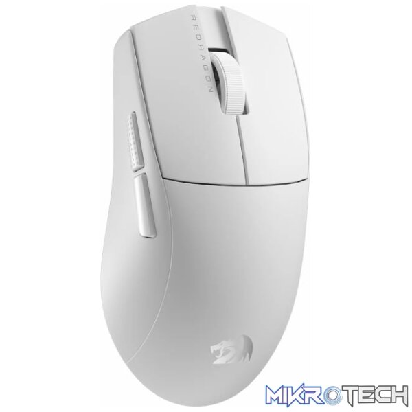 Redragon M916 PRO 1K 3-Mode Wireless Gaming Mouse – White Redragon M916 PRO 1K 3-Mode Wireless Gaming Mouse – White