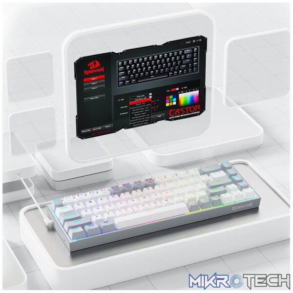 REDRAGON MECHANICAL Caster Wired Gaming Keyboard - Image 4