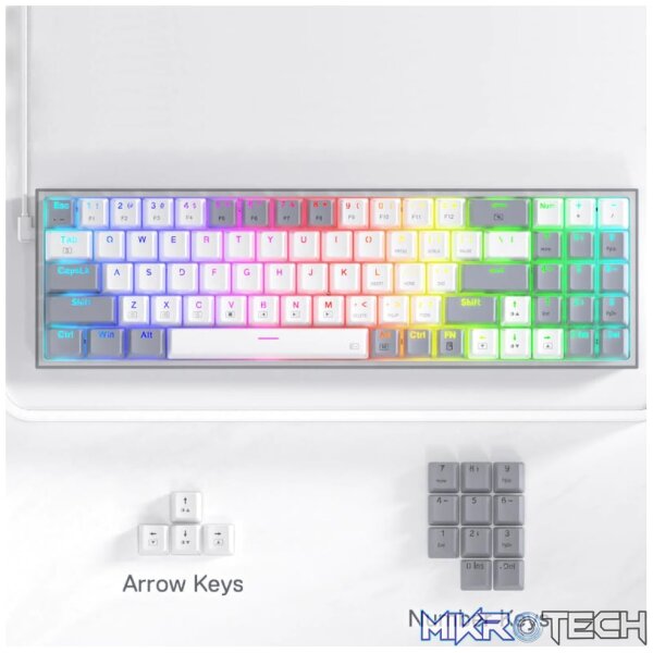 REDRAGON MECHANICAL Pollux Wired Gaming Keyboard - Image 3