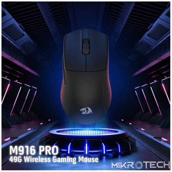 REDRAGON MOUSE M916 PRO 4K WIRELESS BLAC - Image 3