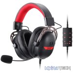 REDRAGON Over-Ear AURORA Gaming Headset - Black