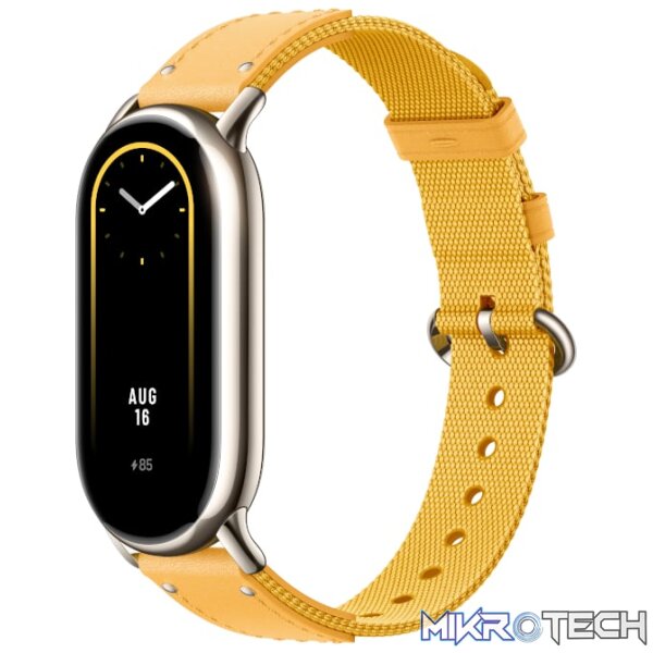 Xiaomi Smart Band 8 Braided Strap - Yellow - Image 2