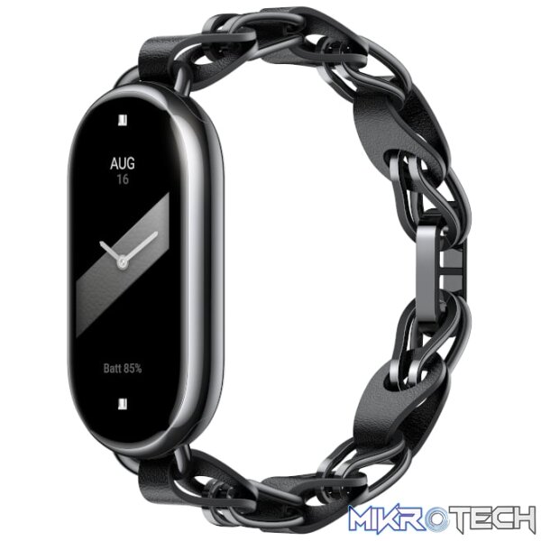 Xiaomi Smart Band 8 Chain Strap - Black - Image 2