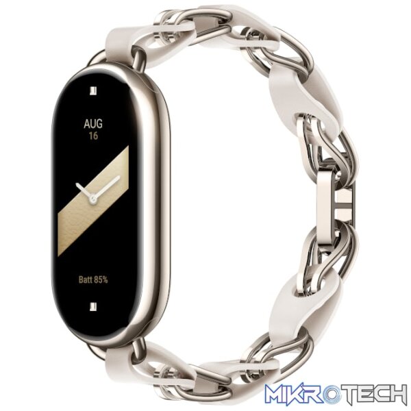 Xiaomi Smart Band 8 Chain Strap - White - Image 2