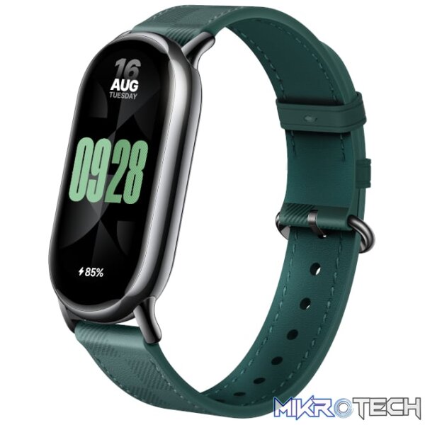 Xiaomi Smart Band 8 Checkered Strap - Green - Image 3
