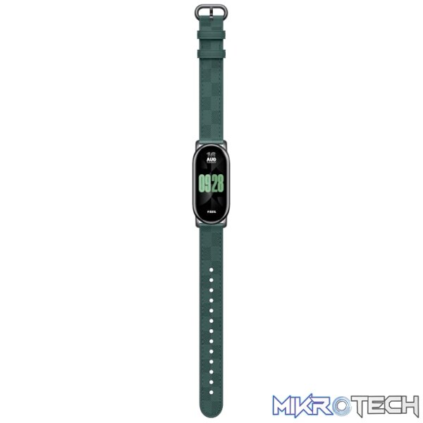Xiaomi Smart Band 8 Checkered Strap - Green - Image 5