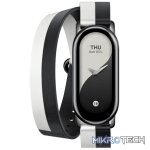 Xiaomi Smart Band 8 Double Wrap Strap - Black and white