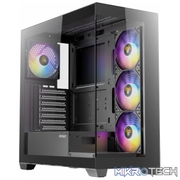 Antec CX300M Elite ATX | Micro-ATX | ITX ARGB Mid-Tower Gaming Chassis - Black