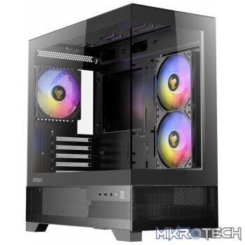 Antec CX500M Micro-ATX | ITX RGB Mini-Tower Gaming Chassis Type-C  - Black