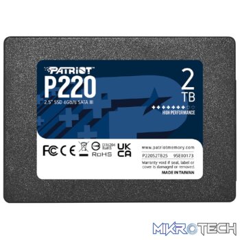 Patriot P220 2TB 2.5" SSD