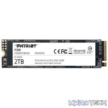 Patriot P300 2TB M.2 PCIe NVMe SSD
