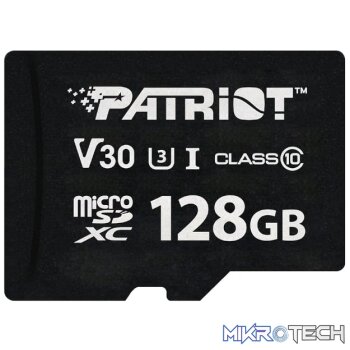 Patriot VX CL10 128GB Micro SDHC (Without Adapter)