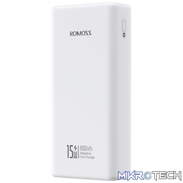 Romoss Power Bank PRC 10000mAh 15W WH - Image 2