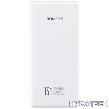 Romoss Power Bank PRC 10000mAh 15W WH