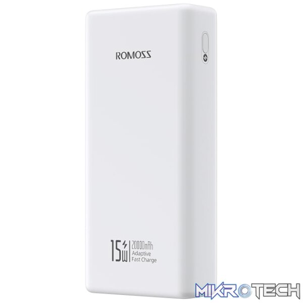 Romoss Power Bank PRC 20000mAh 15W WH - Image 2