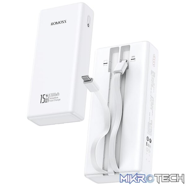 Romoss Power Bank PRC 20000mAh 15W WH - Image 4