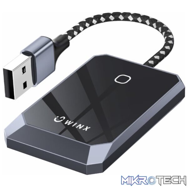 WINX Connect Wireless CarPlay and Android Auto Adapter WINX Connect Wireless CarPlay and Android Auto Adapter