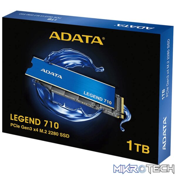 ADATA ALEG-710-1TCS Legend 710 1TB PCIe 3.0 x4 NVMe M.2 2280 Solid State Drive - Image 3
