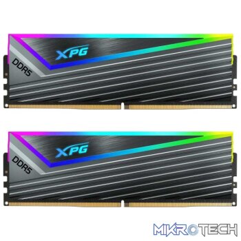 ADATA AX5U6400C4016G-DCCARGY XPG CASTER RGB Black 32GB(2 x 16GB)Kit DDR5 6400MHz CL40 1.4V Desktop Memory