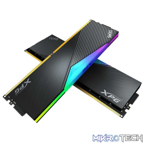 Adata AX5U5200C3816G-DCLARBK XPG LANCER RGB 32GB(2x16GB) DDR5-5200MHz CL38 1.25V Black Desktop Memory - Image 2