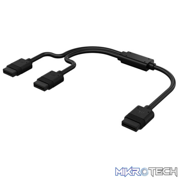 CORSAIR CL-9011124 iCUE LINK 600mm Straight/Straight Y-Cable CORSAIR CL-9011124 iCUE LINK 600mm Straight/Straight Y-Cable