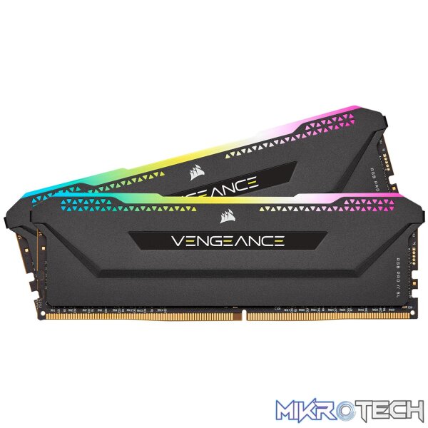 CORSAIR CMH64GX4M2D3600C18 VENGEANCE RGB PRO SL 64GB(2x32GB) Kit DDR4-3600Mhz CL18 1.35v Desktop Memory CORSAIR CMH64GX4M2D3600C18 VENGEANCE RGB PRO SL 64GB(2x32GB) Kit DDR4-3600Mhz CL18 1.35v Desktop Memory
