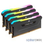 CORSAIR CMH64GX4M4E3200C16 VENGEANCE RGB PRO SL 64GB(4x16GB) Kit DDR4-3200 CL16 1.35v Black Desktop Memory - Image 2