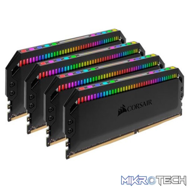 CORSAIR CMT128GX4M4D3600C18 Dominator Platinum RGB 128GB (4 x 32GB) DDR4 3600 CL18 1.35v Desktop Memory - Image 2