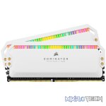 CORSAIR CMT32GX4M2D3600C18W DOMINATOR PLATINUM RGB 32GB(2x16GB) Kit DDR4-3600 CL18 1.35v Desktop Memory