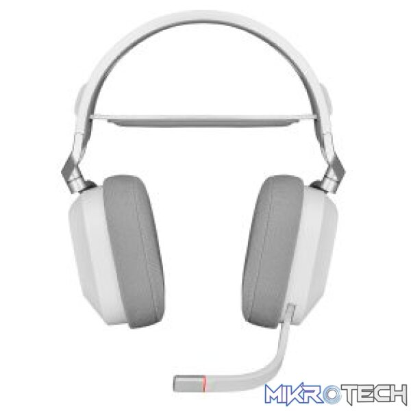 Corsair CA-9011238-AP HS80 RGB USB Wired Premium White Gaming Headset - Image 2